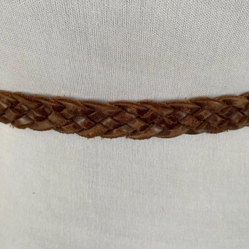 No Brand braided leather